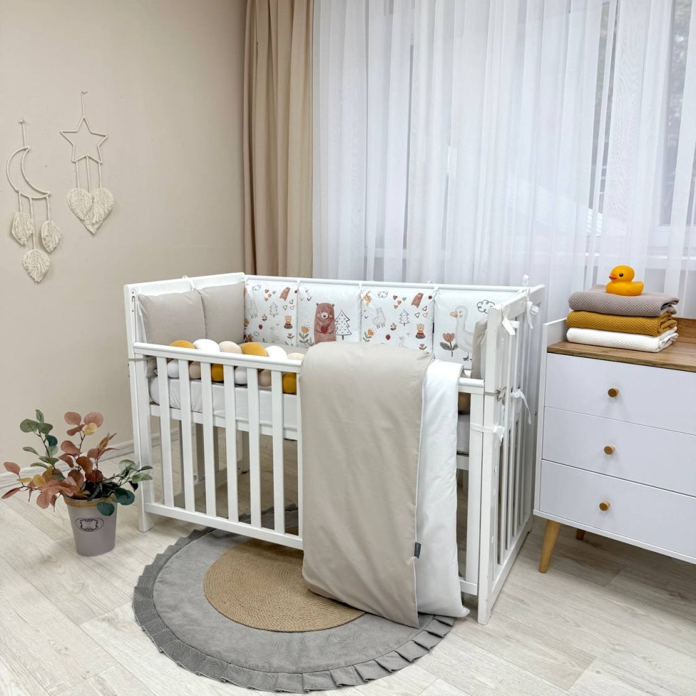 Set do postieľky Art Design – Alpaka béžová (2 rovnaké vankúše)