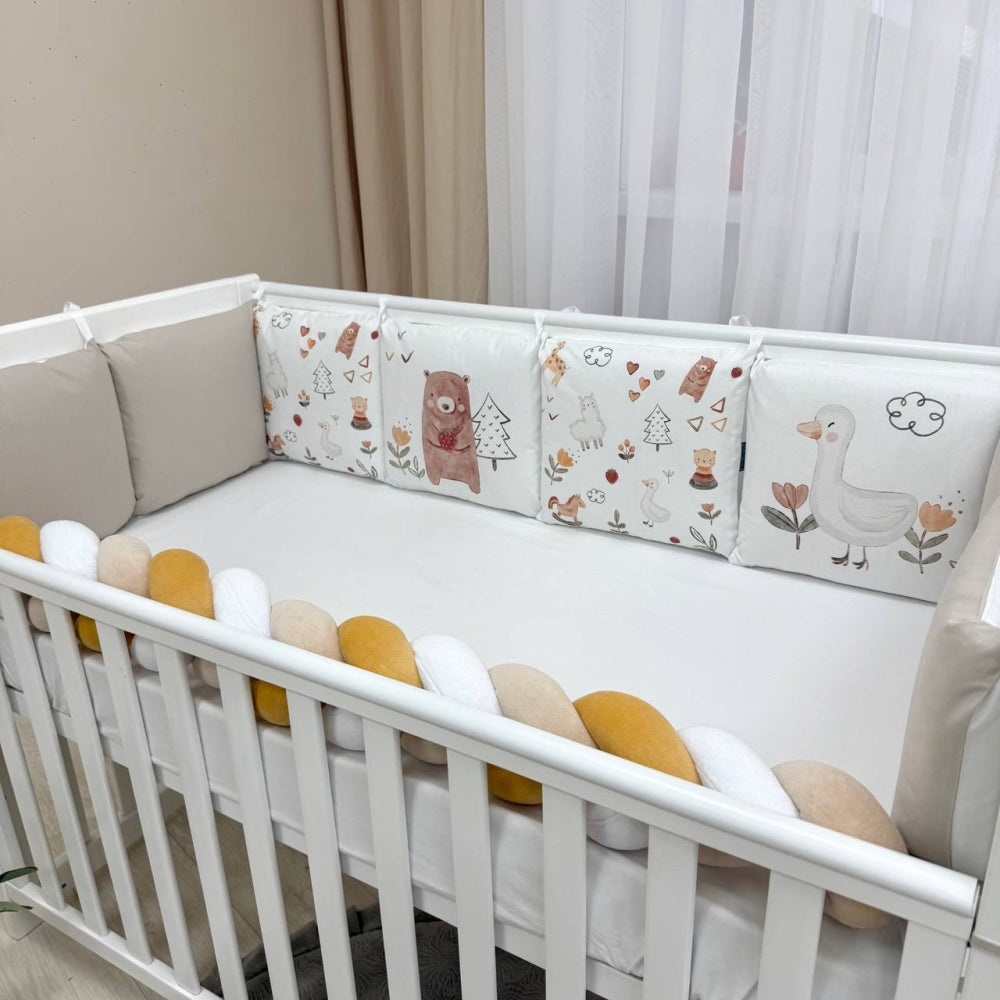 Set do postieľky Art Design – Alpaka béžová (2 rovnaké vankúše)