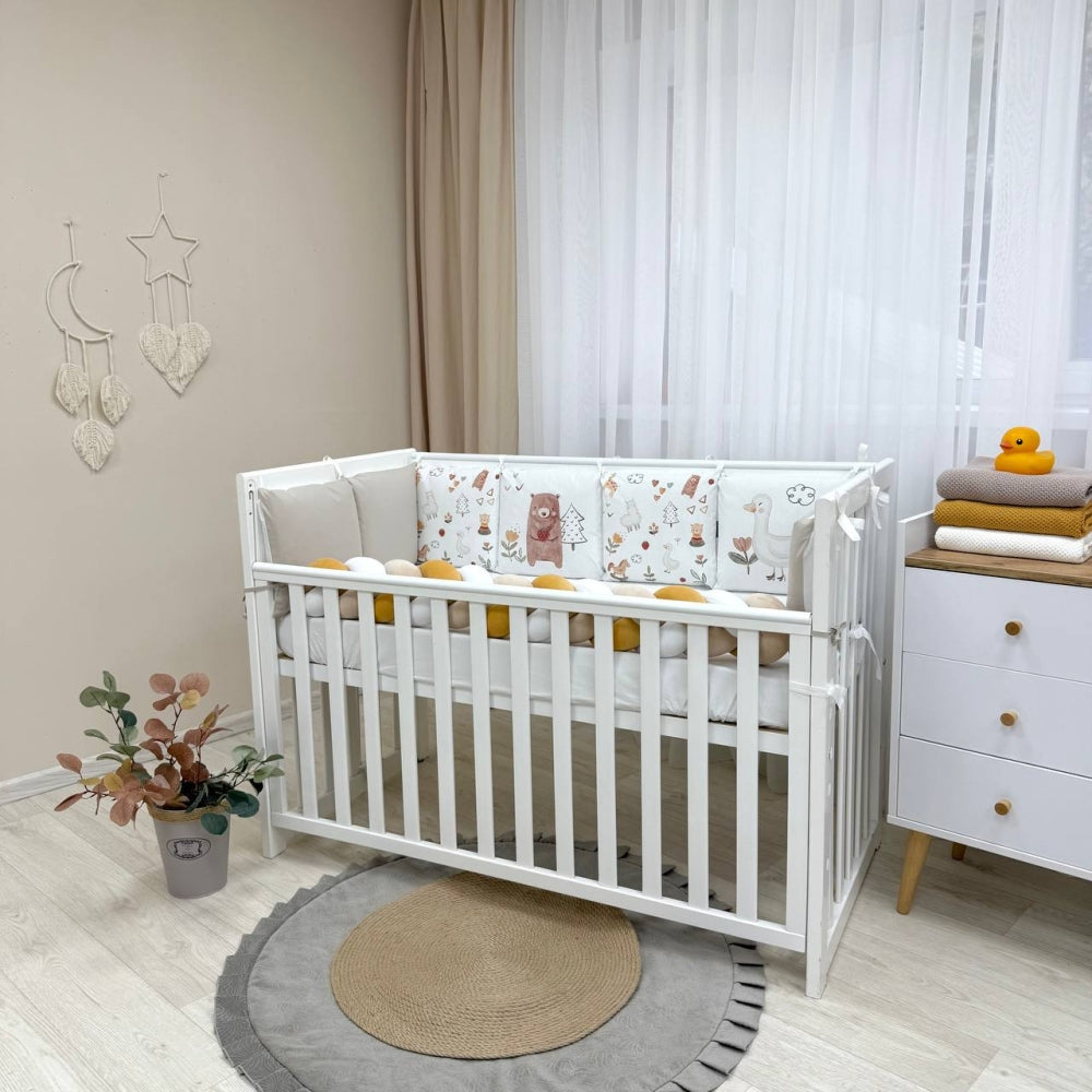 Set do postieľky Art Design – Alpaka béžová (2 rovnaké vankúše)