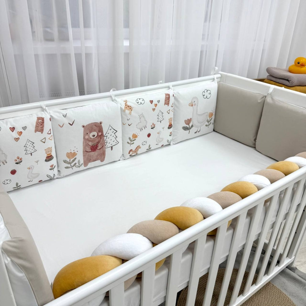 Set do postieľky Art Design – Alpaka béžová (2 rovnaké vankúše)