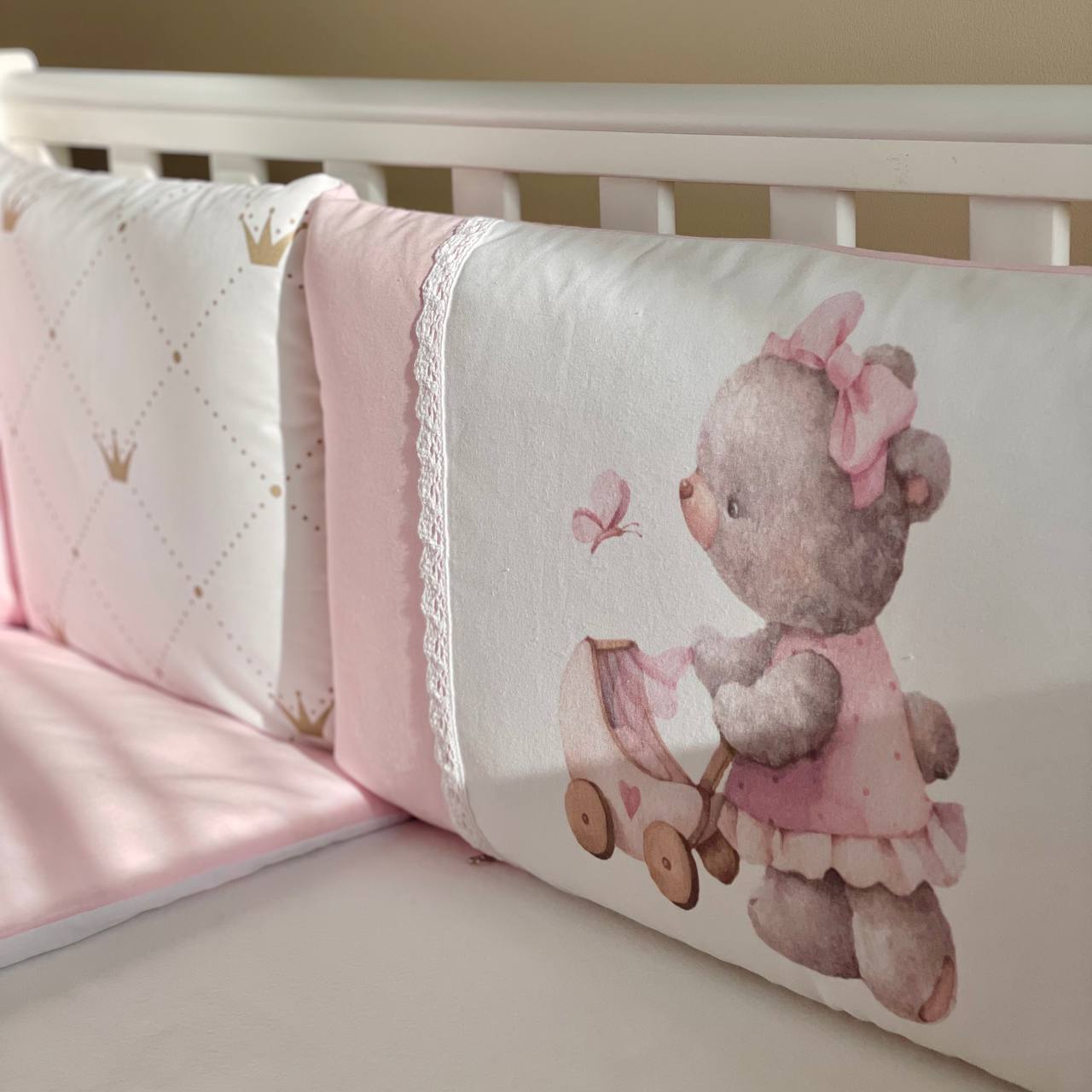 Detský set do postieľky Kids Toys – medvedík dievčatko