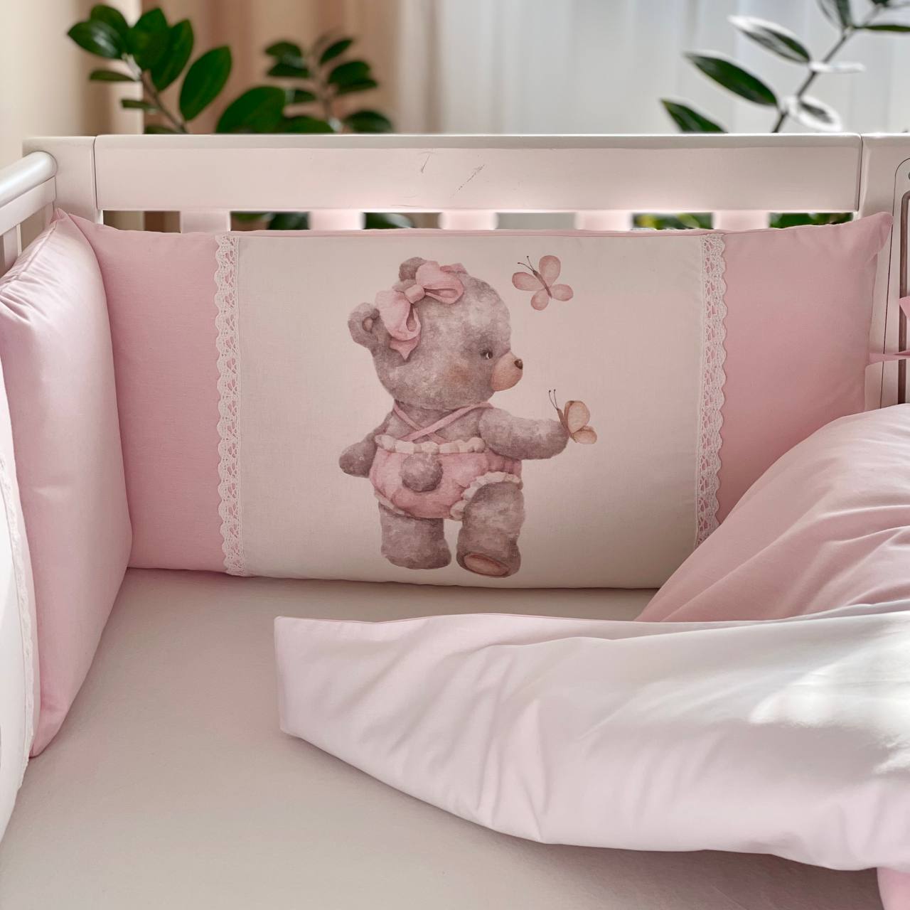 Detský set do postieľky Kids Toys – medvedík dievčatko