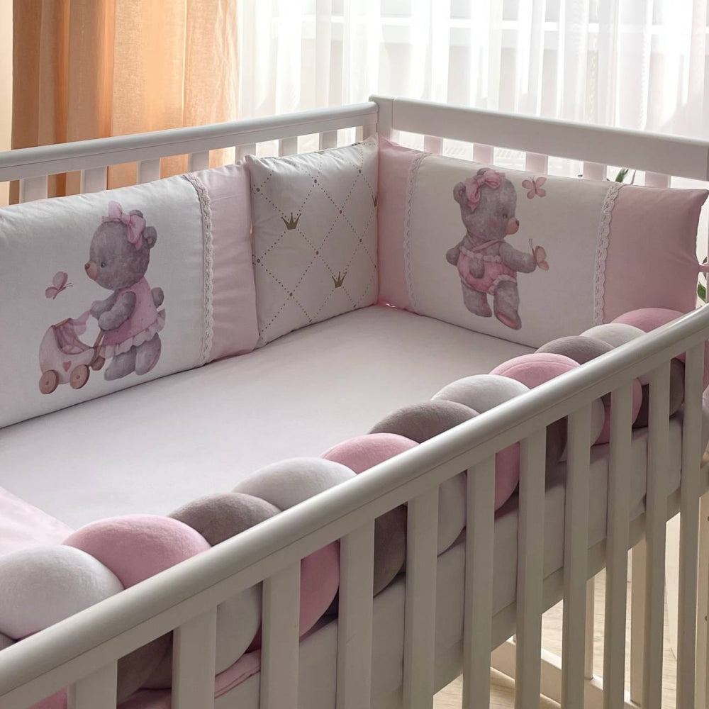 Detský set do postieľky Kids Toys – medvedík dievčatko