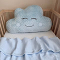 Dekoračný vankúš do detskej izby modrá 32 × 60 cm