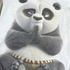 Detská popelínová posteľná bielizeň Panda