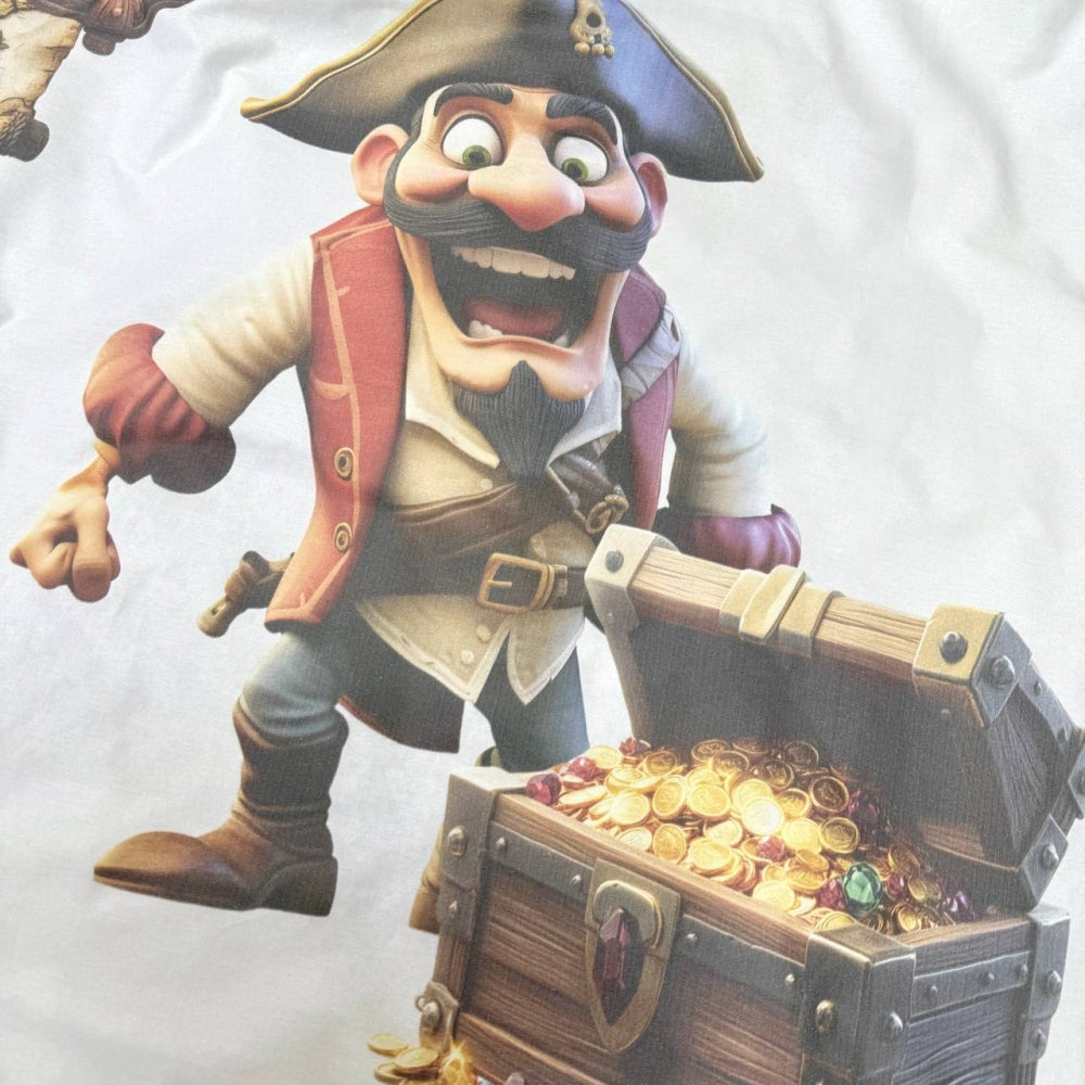 Detská popelínová posteľná bielizeň Piráti