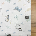 Nepremokavá mušelínová podložka 50 × 80 cm žirafy
