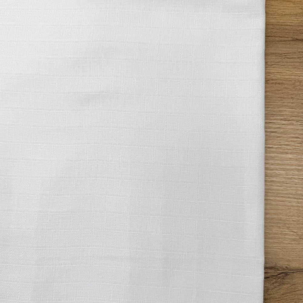 Nepremokavá mušelínová podložka 50 × 80 cm biela