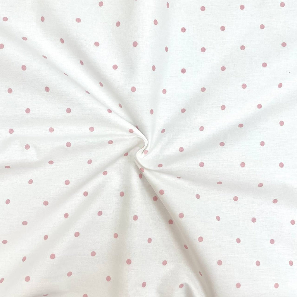 Nepremokavá podložka pre bábätko 50 × 80 cm púdrový hrášok na bielej