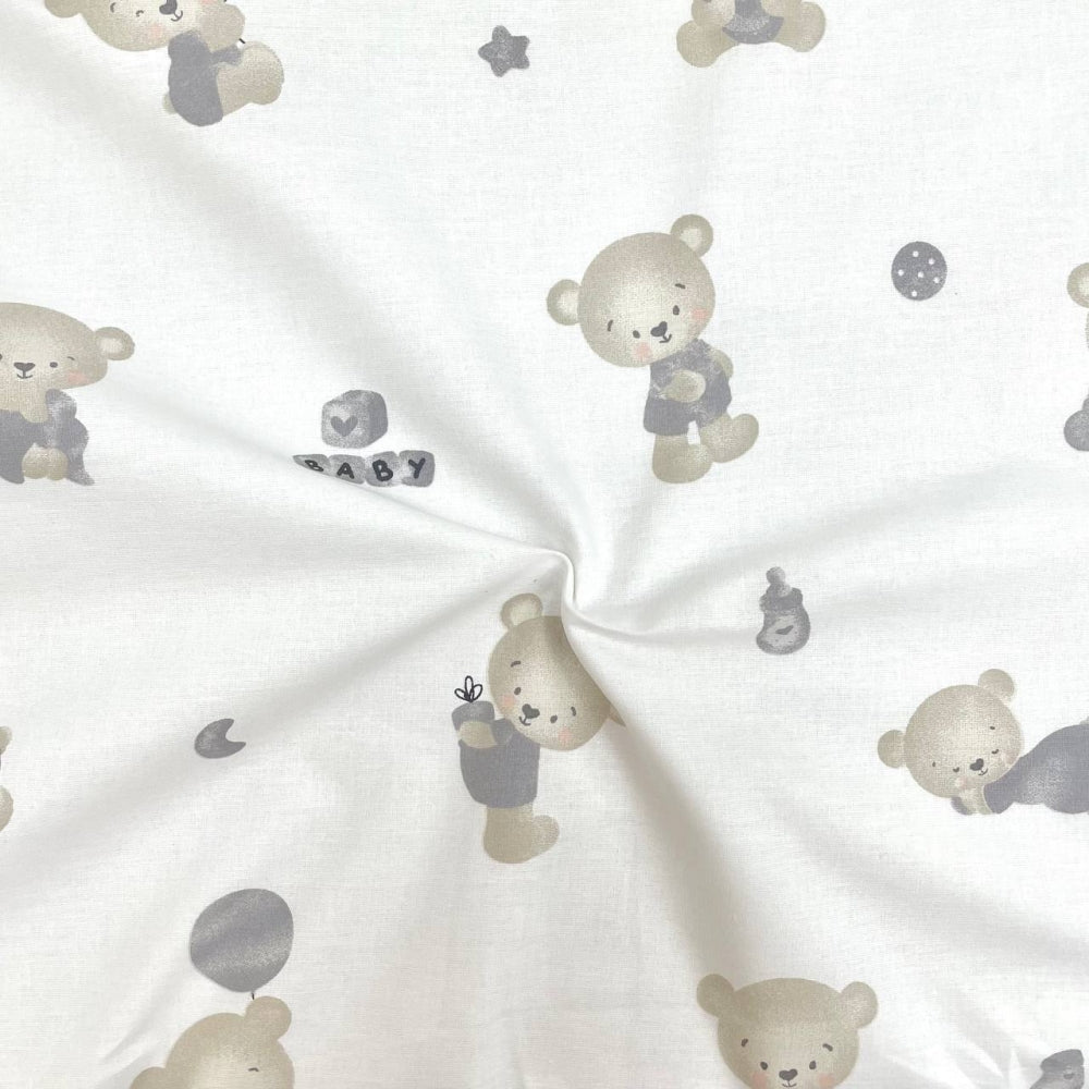 Nepremokavá podložka pre bábätko 50 × 80 cm medvedíky baby