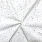 Nepremokavá podložka pre bábätko 50 × 80 cm Bodky béžové na bielom