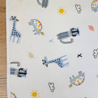 Nepremokavá flanelová podložka 50 × 80 cm – Pantery