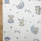 Nepremokavá flanelová podložka 50 × 80 cm Sleep modrá