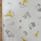 Nepremokavá flanelová podložka 50 × 80 cm – Mamičky s mláďatkami