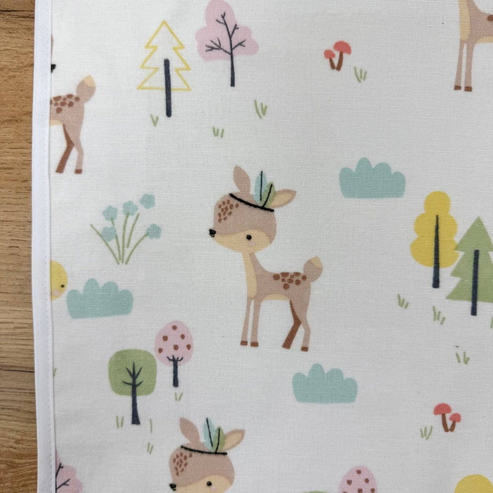 Nepremokavá flanelová podložka 50 × 80 cm – Gazely