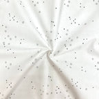 Nepremokavá podložka popelín/membrána 45 × 75 cm sivé škvrny