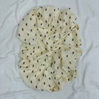 Veľká mušelínová plienka slniečko na ivory, 95 × 135 cm