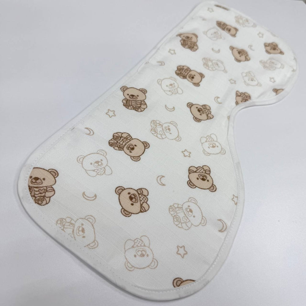 Súprava mušelínových utierok na odgrgnutie, 3 ks – unisex