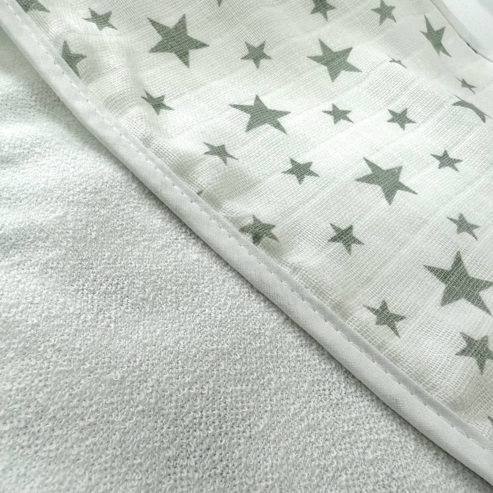 Súprava mušelínových utierok na odgrgnutie, 3 ks – unisex