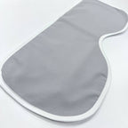 Súprava flanelových utierok na odgrgnutie, 3 ks – chlapec (patchwork/vláčiky/modrá)