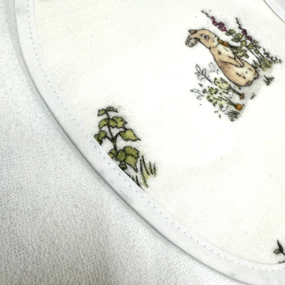 Súprava flanelových utierok na odgrgnutie, 3 ks – unisex (zajačik/králik/panda)