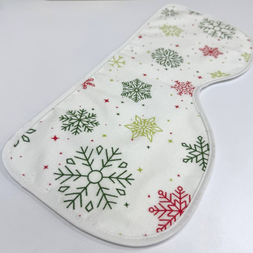 Súprava flanelových utierok na odgrgnutie, 3 ks – unisex (snehuliak/vločky/jelene)
