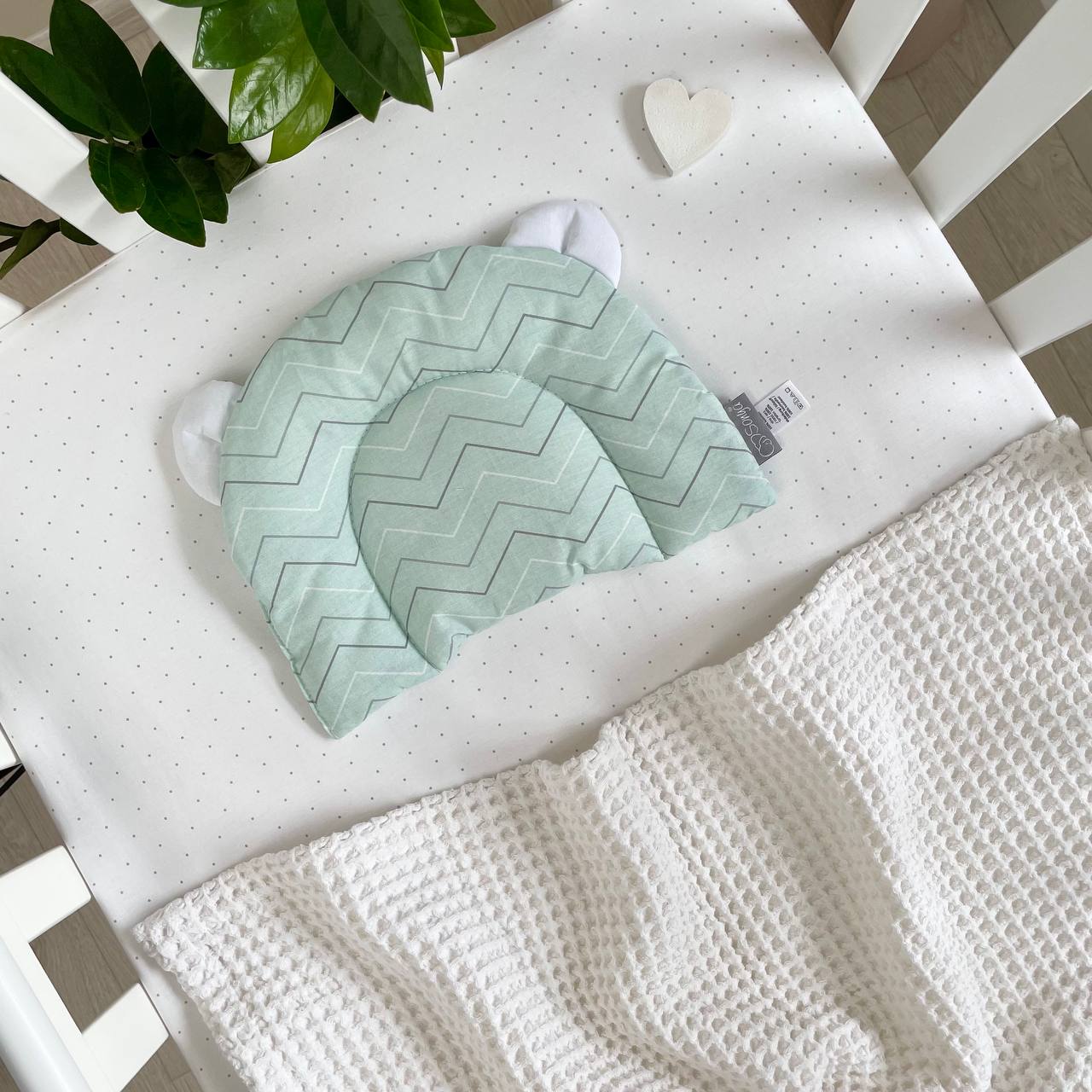 Detský vankúš s uškami