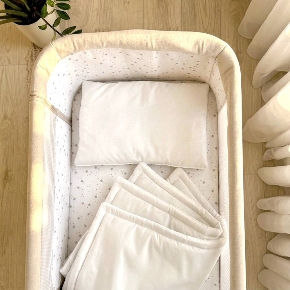 Set paplón a vankúš MiniNest – bavlna