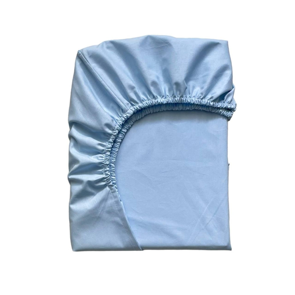 Plachta na matrac do postieľky 60 × 120 – modrá