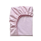 Plachta na matrac do postieľky 60 × 120 – ružová