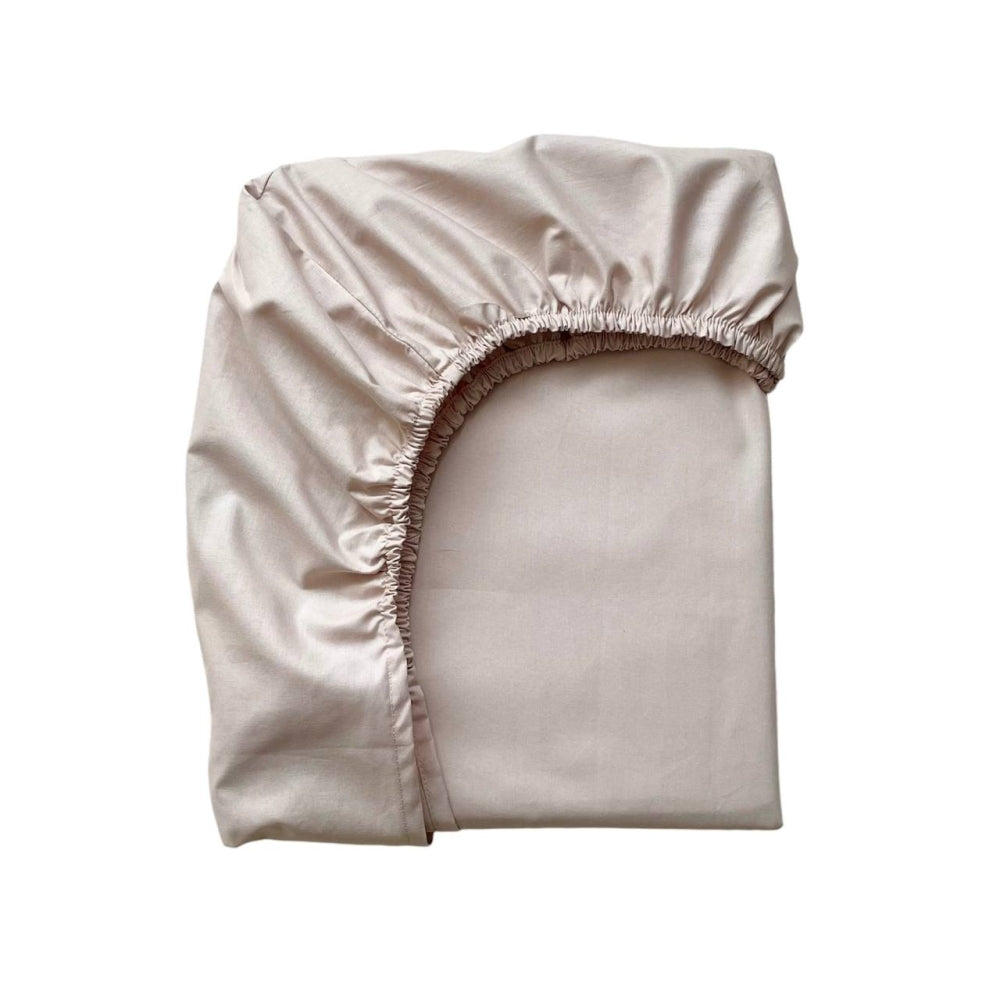 Plachta na matrac do postieľky 60 × 120 – kapučíno
