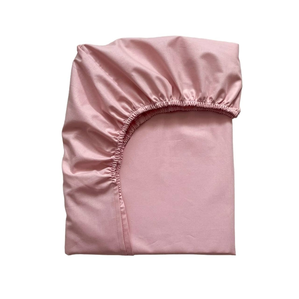 Plachta na matrac do postieľky 60 × 120 cm – tmavo-púdrová