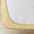Plachta na matrac do postieľky 60 × 120 – horčicová
