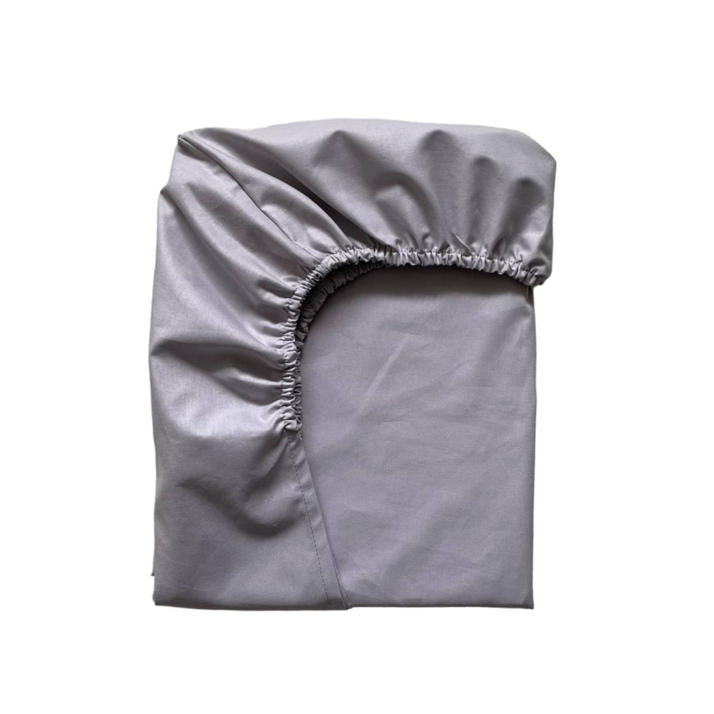Plachta na matrac do postieľky 60 × 120 – sivá