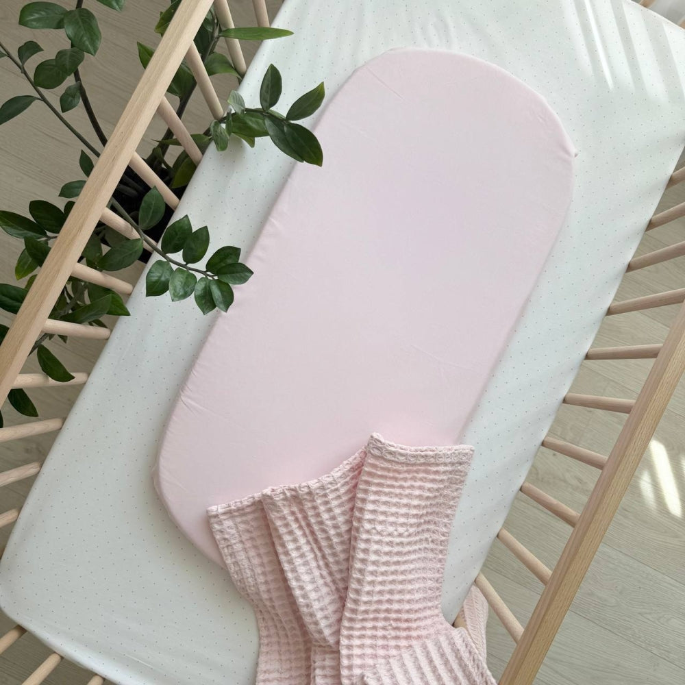 Plachta na matrac do kočíka 45 × 80 cm – ružová