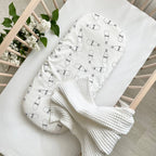 Plachta na matrac do kočíka 45 × 80 cm – mliečna