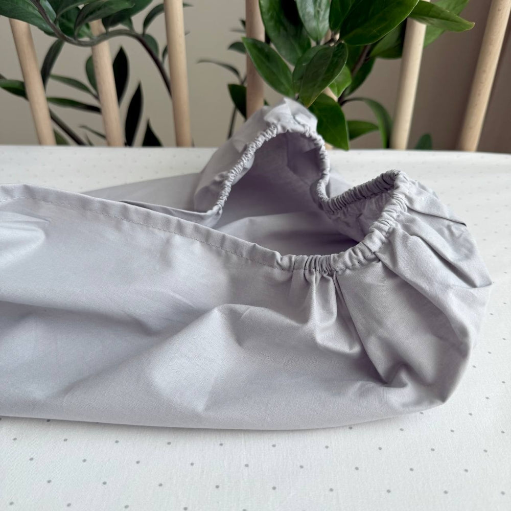 Plachta na matrac do kočíka 45 × 80 cm – sivá
