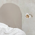 Plachta do mini postieľky 50 × 83 cm kapučíno