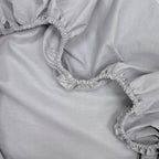 Plachta do mini postieľky 50 × 90 cm sivá