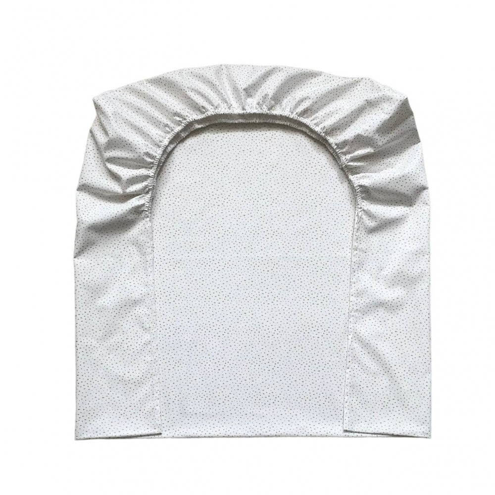 Detská plachta do postieľky 60 × 120 cm – bodky
