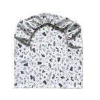 Detská plachta do postieľky 70 × 70 cm – sivé vetvičky