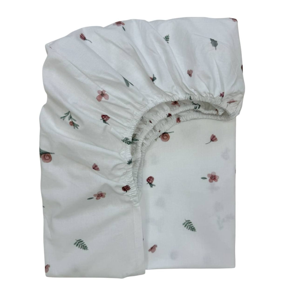 Detská plachta do postieľky 60 × 120 cm – slimák