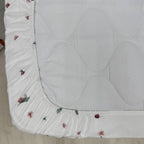 Detská plachta do postieľky 60 × 120 cm – slimák