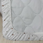 Detská plachta do postieľky 60 × 120 cm – žalude