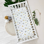 Flanelová napínacia plachta do postieľky 120 × 60 cm – Matky s deťmi