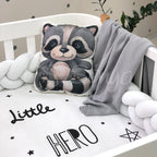 Plachta s potlačou do postieľky 60 × 120 cm – Little Hero