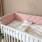 Komplet do postieľky pre novorodenca Baby Dream New – Zajačik so psíkom béžovo-púdrová