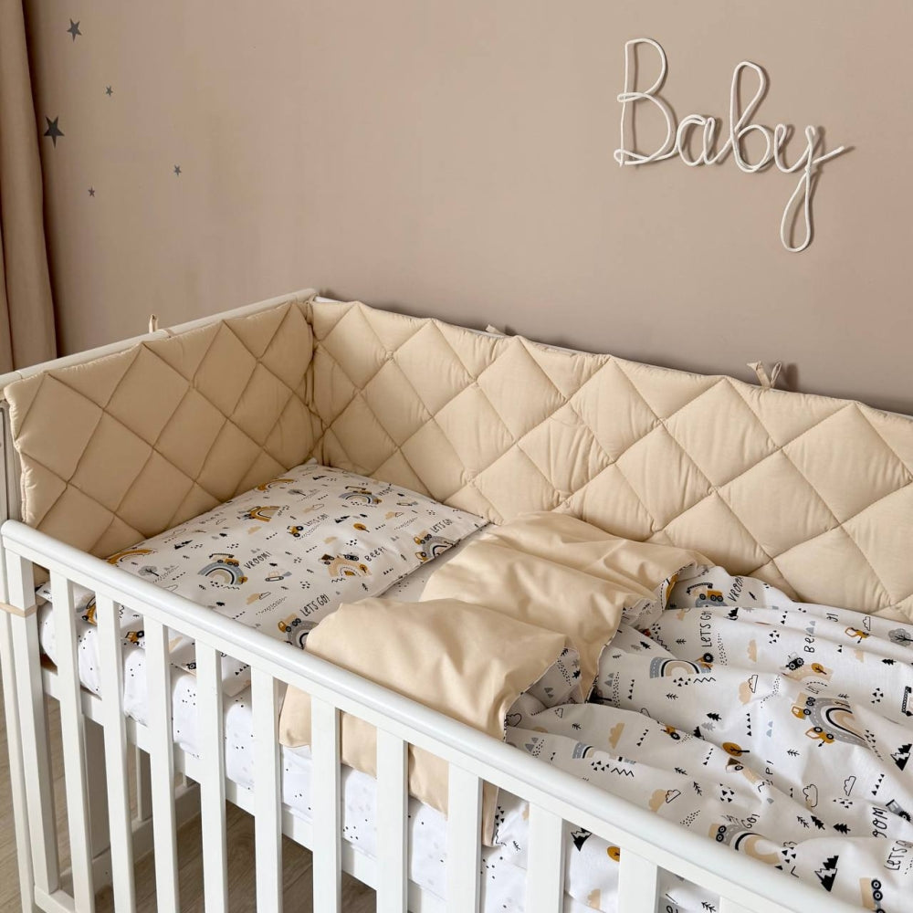 Komplet do postieľky pre novorodenca Baby Dream New – Let’s Go