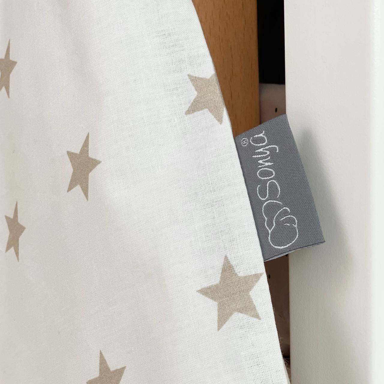 Komplet do postieľky pre bábätko Happy Night – hviezdna obloha béžová