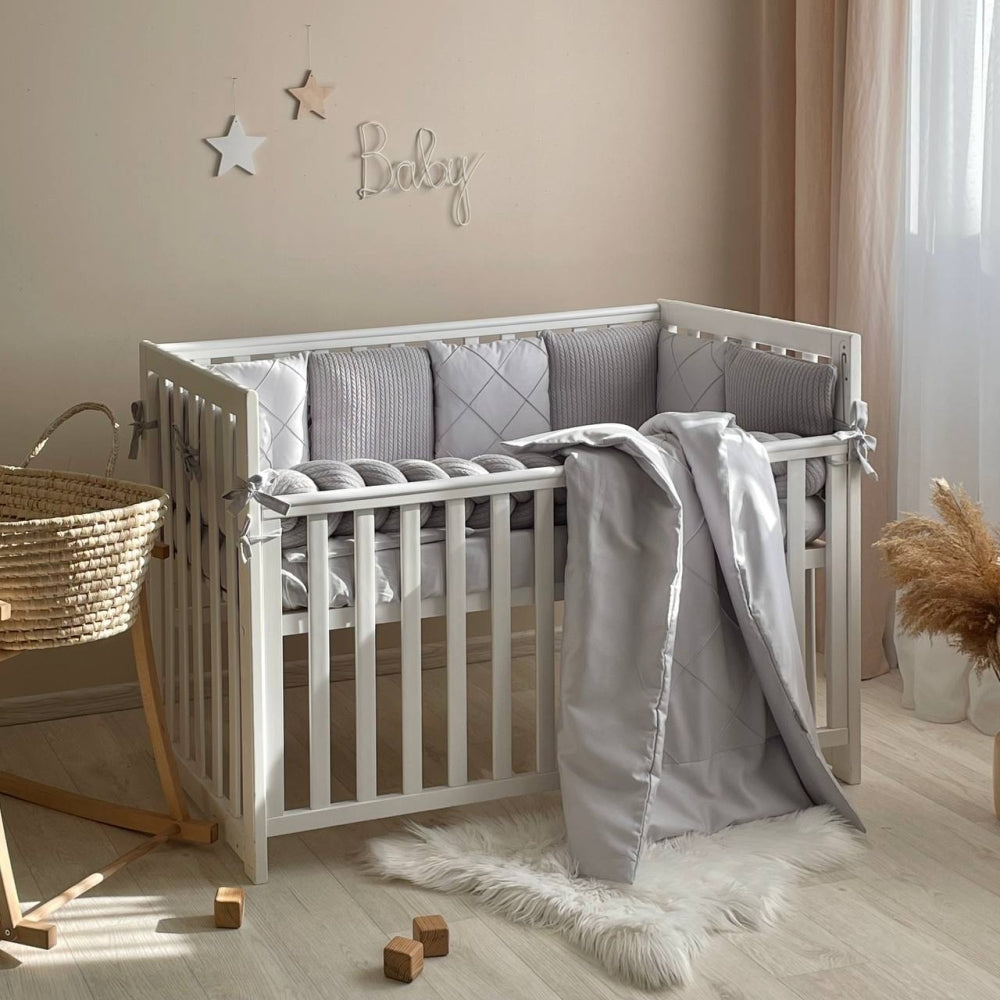 Súprava do postieľky DreamLand – sivá